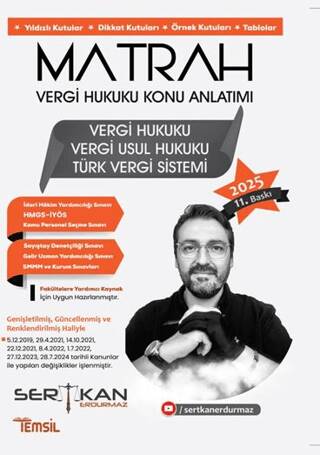 Matrah Vergi Hukuku Konu Anlatımı Vergi Hukuku – Vergi Usul Hukuku-Türk Vergi Sistemi - 1