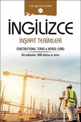 İngilizce İnşaat Terimleri - 1