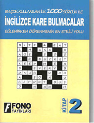 İngilizce Kare Bulmacalar 2. Kitap - 1