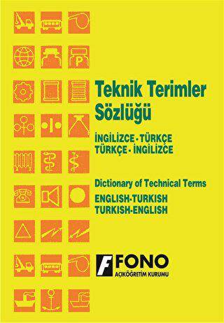 İngilizce - Türkçe - Türkçe - İngilizce Teknik Terimler Sözlüğü - 1