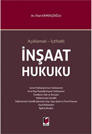 İnşaat Hukuku - 1