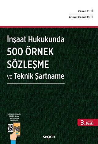 İnşaat Hukukunda 500 Örnek Sözleşme ve Teknik Şartname - 1