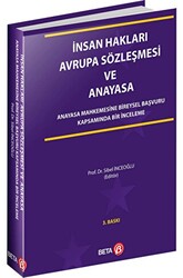 İnsan Hakları Avrupa Sözleşmesi ve Anayasa - 1