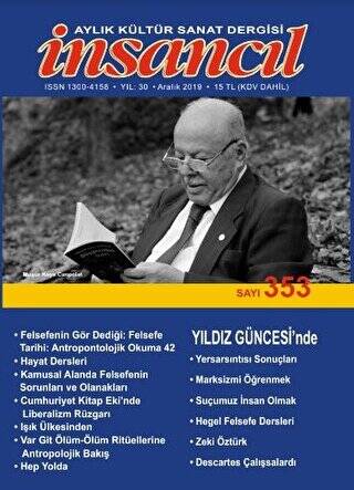 İnsancıl Aylık Kültür Sanat Dergisi Sayı: 353 Aralık 2019 - 1