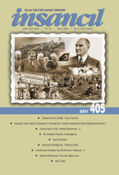 İnsancıl Aylık Kültür ve Sanat Dergisi Sayı: 405 Nisan 2024 - İnsancıl Dergisi Yayınları