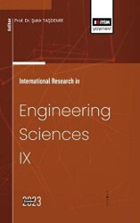 International Research in Engineering Sciences IX - 1
