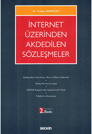 İnternet Üzerinden Akdedilen Sözleşmeler - 1