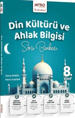 İntro Yayınları 8. Sınıf Din Kültürü ve Ahlak Bilgisi Soru Bankası - 1