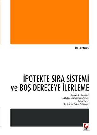 İpotekte Sıra Sistemi ve Boş Dereceye İlerleme - 1