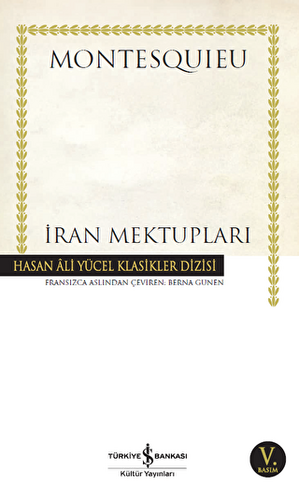 İran Mektupları - 1