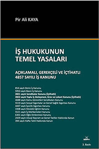 İş Hukukunun Temel Yasaları - 1