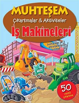 İş Makineleri - Muhteşem Çıkartmalar ve Aktiviteler - 1