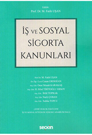İş ve Sosyal Sigorta Kanunları - 1
