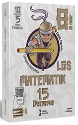 İsem Yayınları 8. Sınıf LGS Matematik 15 Deneme Video Çözümlü - İSEM Yayıncılık