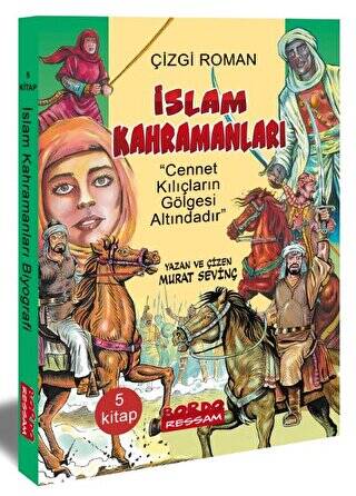 İslam Kahramanları Çizgi Roman 5 Kitap Set - 1