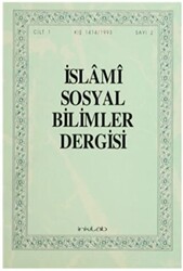 İslami Sosyal Bilimler Dergisi Cilt: 1 Sayı: 2 - 1