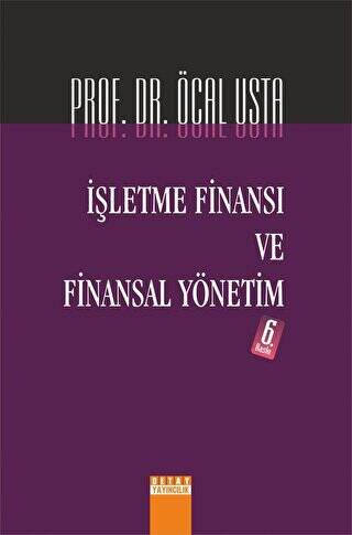 İşletme Finansı ve Finansal Yönetim - 1