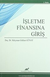 İşletme Finansına Giriş - Paradigma Akademi Yayınları