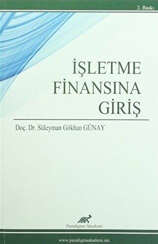 İşletme Finansına Giriş - 1