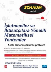 İşletmeciler ve İktisatçılara Yönelik Matematiksel Yöntemler - 1