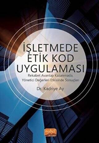 İşletmede Etik Kod Uygulaması - 1