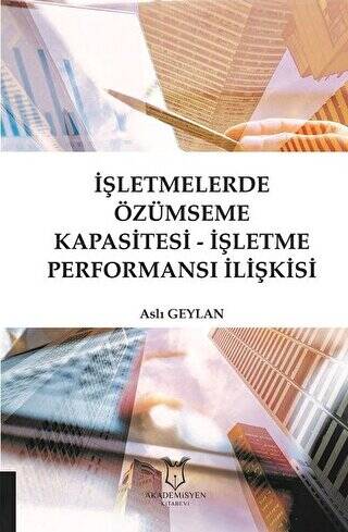 İşletmelerde Özümseme Kapasitesi - İşletme Performansı İlişkisi - 1