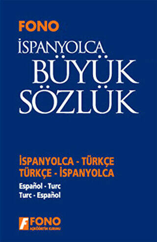 İspanyolca - Türkçe - Türkçe - İspanyolca Büyük Sözlük - 1