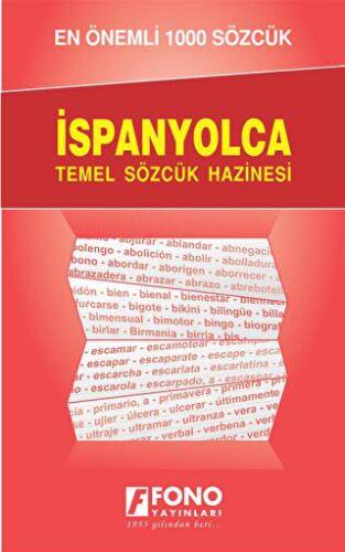 İspanyolcada En Önemli 1000 Sözcük - 1