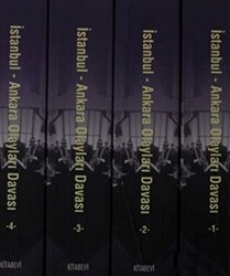 İstanbul - Ankara Olayları Davası 4 Kitap Takım - Kitabevi Yayınları