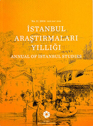 İstanbul Araştırmaları Yıllığı No: 3 - 2014 - 1