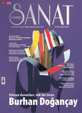 İstanbul Sanat Dergisi Sayı: 20 Temmuz - Ağustos - Eylül 2025 - 1