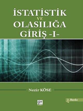 İstatistik ve Olasılığa Giriş - 1 - 1