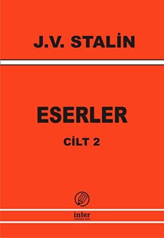 J. V. Stalin Eserler Cilt 2 - 1