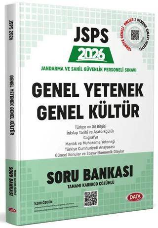 JSPS Genel Yetenek - Genel Kültür Soru Bankası - Karekod Çözümlü - 1