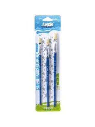 Junıor 131001 Azure Fırça Seti Düz 3Pcs - 1