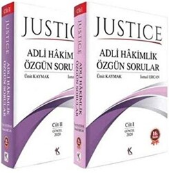 Justice Adli Hakimlik Özgün Sorular 2 Cilt Takım - 1