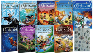 Kahramanlar Eğitimde Seti 9 Kitap - Defter Hediyesi - 1