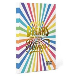 Kalipso 14x20 Dreams Çizgili 192 Sayfa Sert Kapak Butik Defter - Kalipso