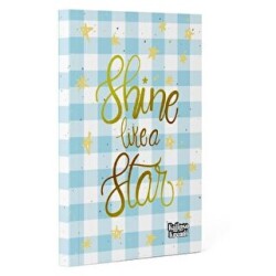Kalipso 14x20 Star Çizgili 192 Sayfa Sert Kapak Butik Defter - Kalipso