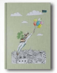 Kalipso Hakan Çapkan 14x20 Balon Çizgili Butik Defter - Kalipso