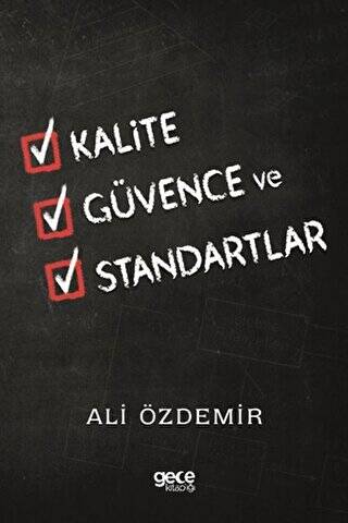 Kalite Güvence ve Standartlar - 1