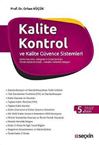 Kalite Kontrol ve Kalite Güvence Sistemleri - 1