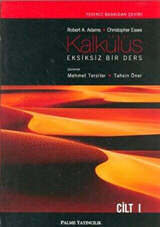 Kalkülüs Eksiksiz Bir Ders Cilt I - 1