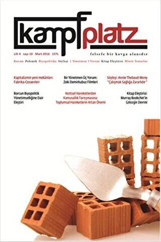 Kampfplatz Cilt: 4 Sayı: 10 - Mart 2016 - 1