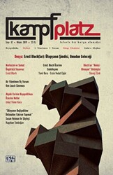 Kampfplatz Felsefe ve Sosyal Bilimler Dergisi Sayı 12 - Kampfplatz Dergisi Yayınları