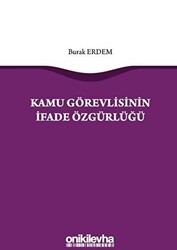 Kamu Görevlisinin İfade Özgürlüğü - 1
