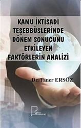 Kamu İktisadi Teşebbüslerinde Dönem Sonucunu Etkileyen Faktörlerin Analizi - 1