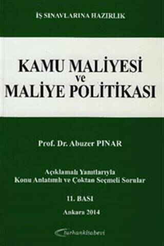 Kamu Maliyesi ve Maliye Politikası - 1