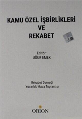 Kamu Özel İşbirlikleri ve Rekabet - 1