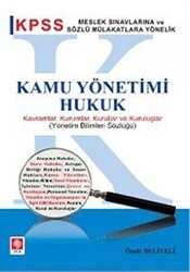Kamu Yönetimi, Hukuk Kavramlar, Kurumlar, Kurullar ve Kuruluşlar - 1